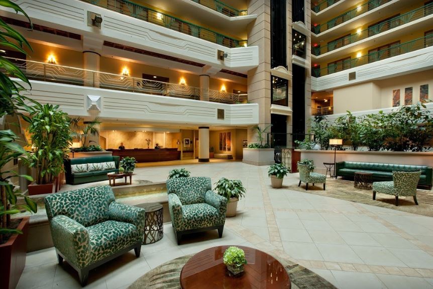 Embassy Suites By Hilton Indianapolis Downtown Exterior foto